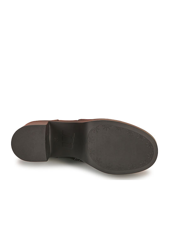 Damenstiefel mit hohem Absatz Schwarz