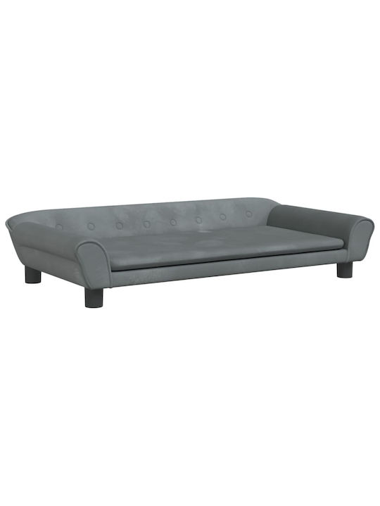 vidaXL Sofa Dog Bed Gray 100x50cm.