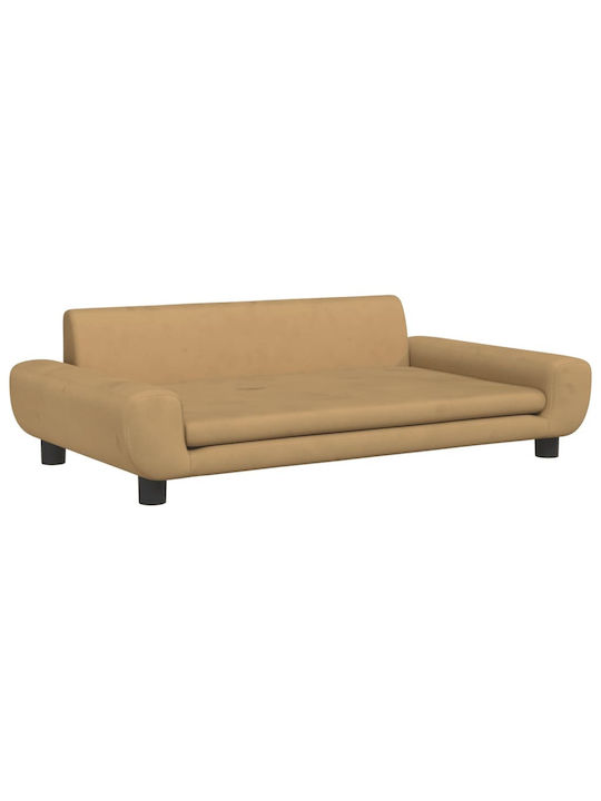 vidaXL Dog Sofa Bed Brown 100x54cm