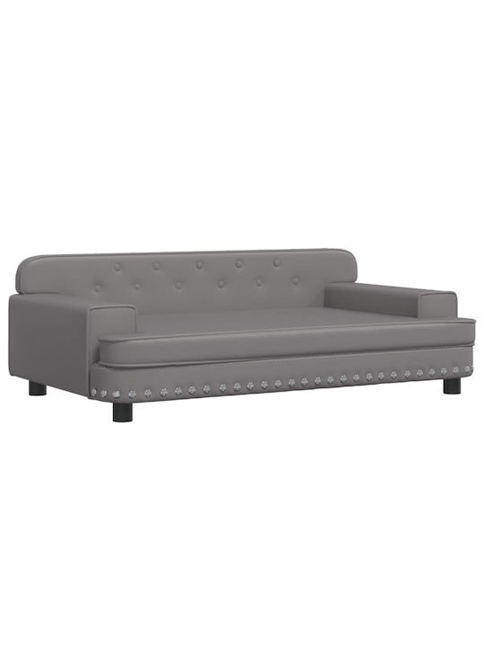 vidaXL Dog Sofa Bed Gray 90x53cm