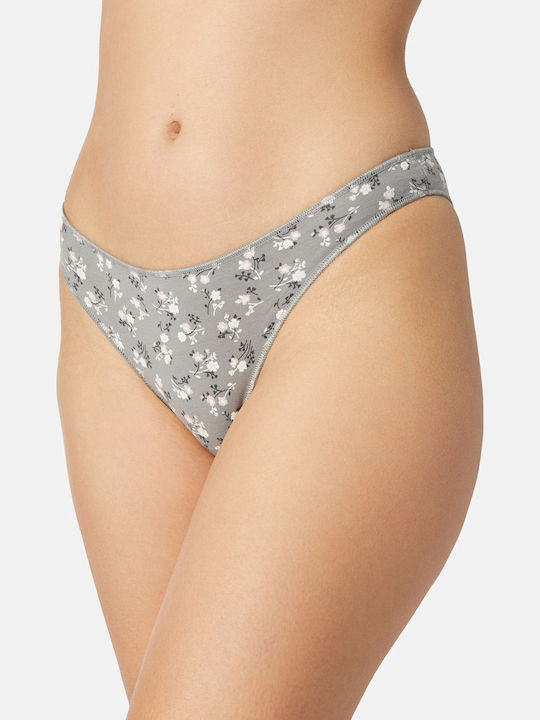 Miss Βαμβακερά Дамско Слип 3Pack без Шевове Розови