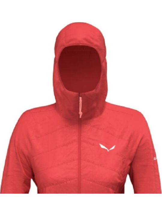 Ortles Hybrid Women's Hiking Jacket Red