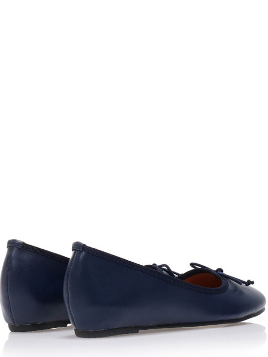Damen Ballerinas in Blau Farbe