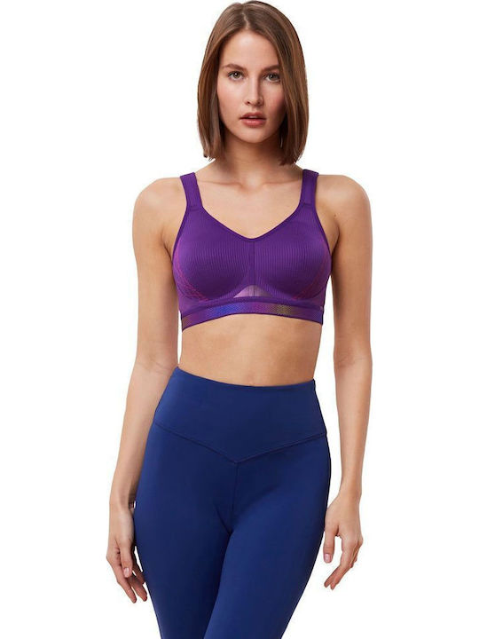 Triaction Cardio Cloud P Ex Bra Purple