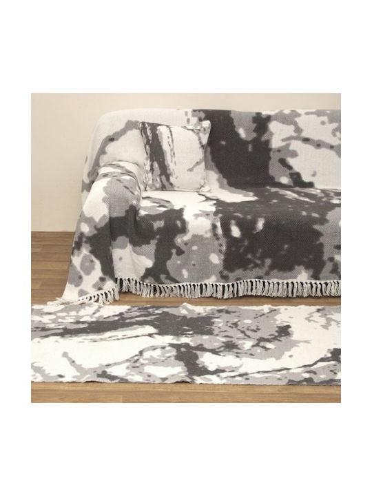Viopros Χαλί Ορθογώνιο Γκρι 135x190cm