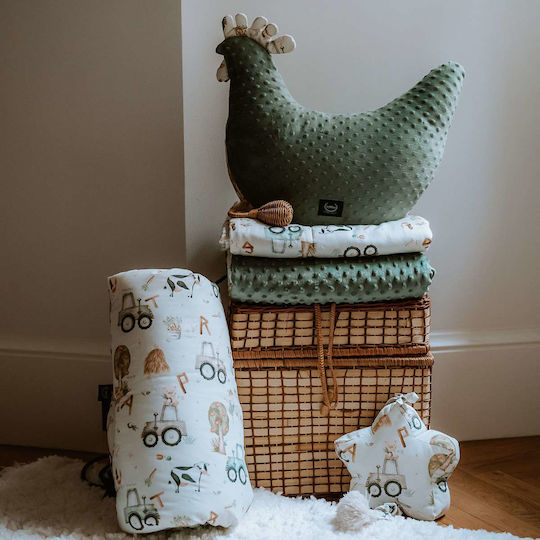 La Millou Crib Decorative Pillow with Music Ecru