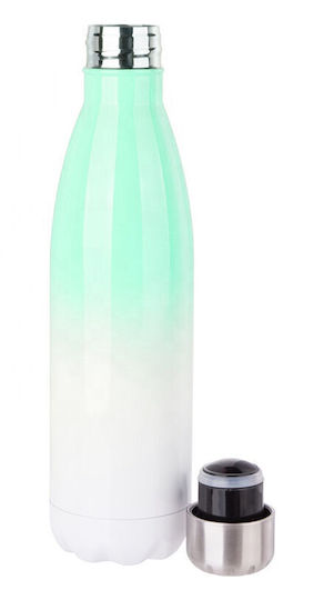 Koupakoupa Fire Brigade of Greece Recyclable Bottle Thermos Stainless Steel BPA Free 500ml Green