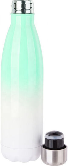 Koupakoupa Halloween Friends Recyclable Bottle Thermos Stainless Steel BPA Free 500ml Green