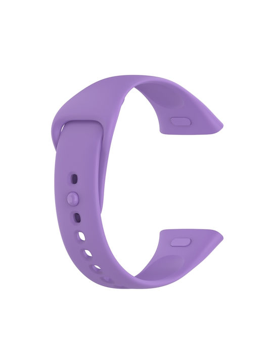Solid Color Λουράκι Σιλικόνης Μωβ (Redmi Watch 3 Active)