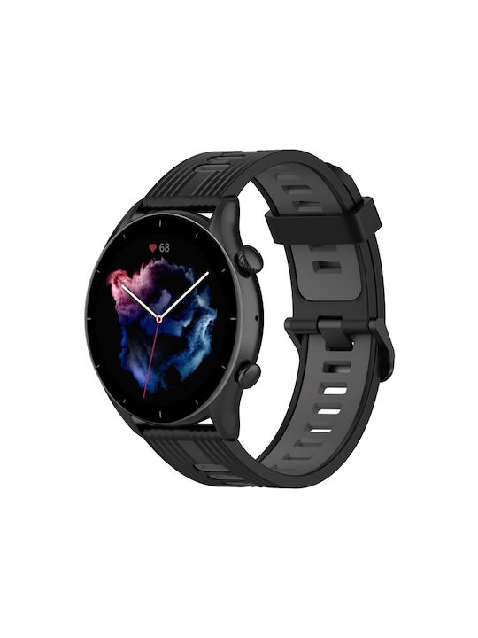 Strap Silicone Black (Amazfit GTR 3 / GTR 3 Pro)