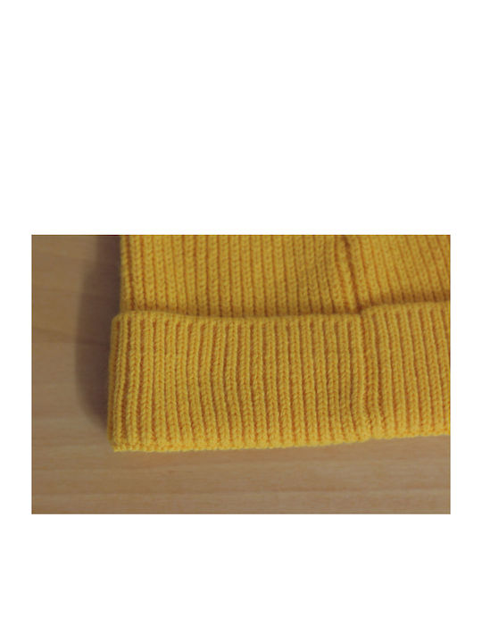 Beanie Unisex Căciulă Tricotat în culoarea Auriu