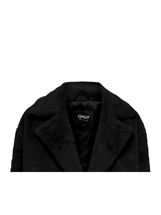 Women's Short Fur Black