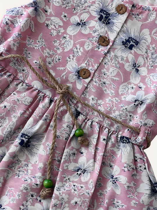 Kinderkleid Kurzärmelig Rosa