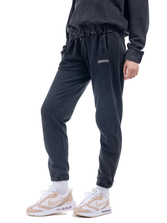 District75 Damen-Sweatpants Schwarz