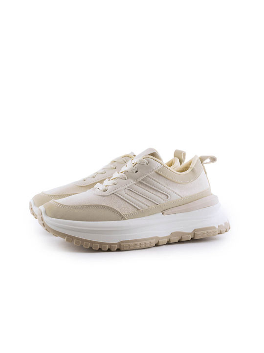 Love4shoes Sneakers Beige