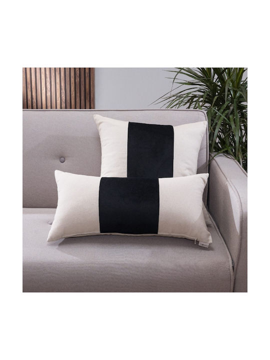 Teoran Decorative Pillow Case Linus from Velvet 06 30x60cm.