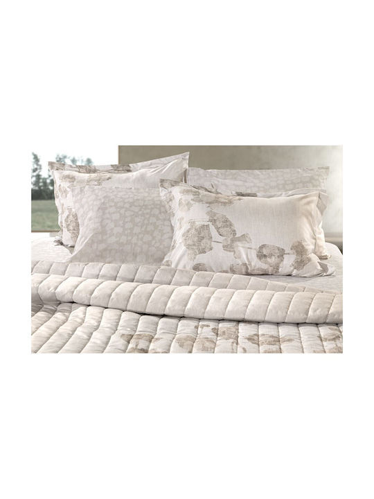 Guy Laroche Deco Pillowcase Set Oxford Sand 50x70cm.