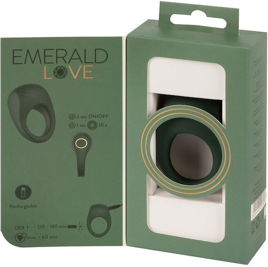 Emerald Love Δαχτυλίδι Πέους