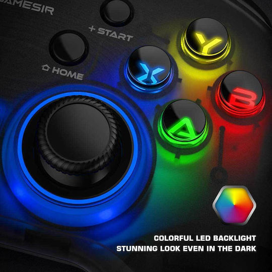 Gamesir T4 Ασύρματο Gamepad για PC Διάφανο