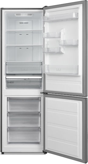 Inventor Ψυγειοκαταψύκτης 310lt Total NoFrost Υ188xΠ59.5xΒ63εκ. Inox PSNF18860IN