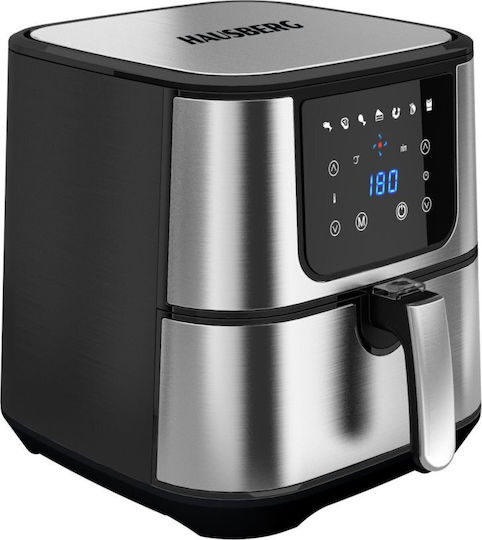 Hausberg Friteuză cu aer 5.2lt Argintiu HB2365