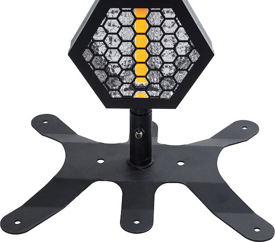 GloboStar Moving Light Projector Beam LED DMX RGB Warm White UV