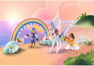 Playmobil Princess Magic Πήγασος και Πριγκίπισσες του Ουράνιου Τόξου for 4-10 years old