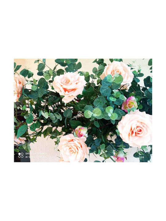 Artificial Decorative Branch Rose 1pcs