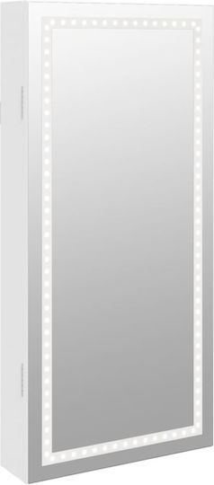 vidaXL Καθρέπτης Ορθογώνιος & LED Φωτισμό