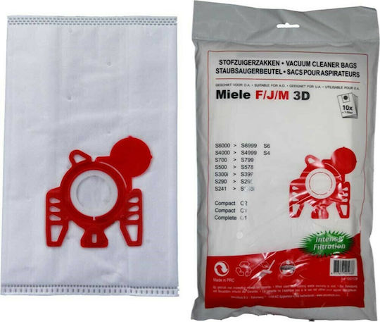 Unibags 580R10 Σακούλες Σκούπας 5τμχ Συμβατή με Σκούπα Hoover / Miele