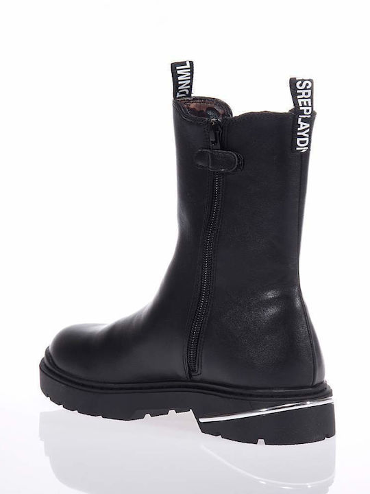 Replay Kids Booties Black