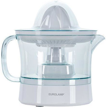 Eurolamp Elektrischer Entsafter 40W mit einer Kapazität von 500ml Weiß