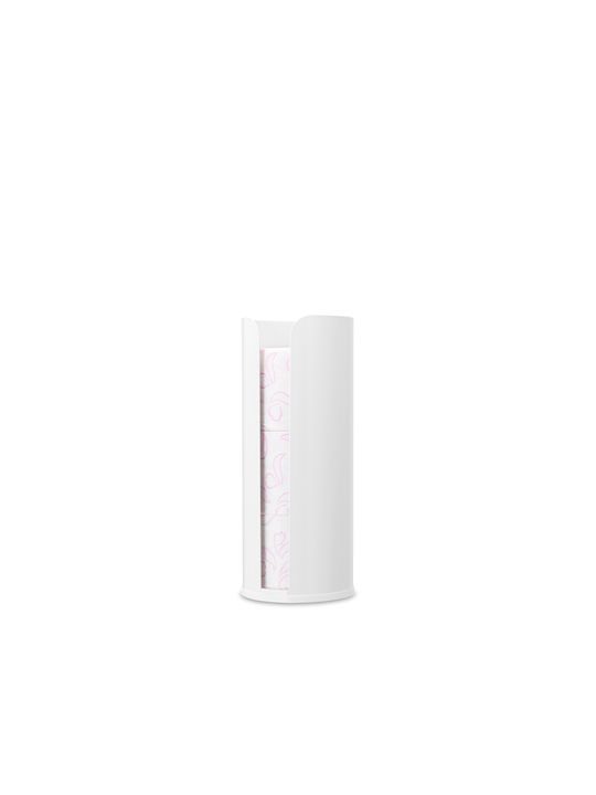 Brabantia De perete Suport de hârtie Plastic Albă