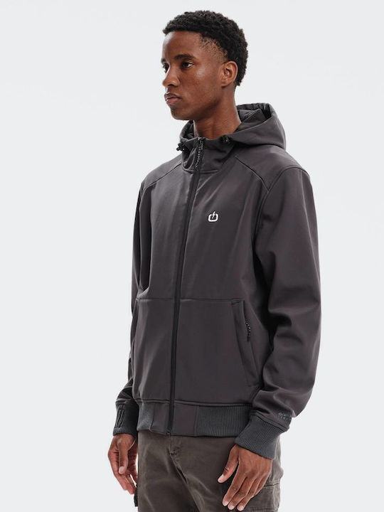 Winter Jacke Bomber Wasserdicht und Winddicht Gray