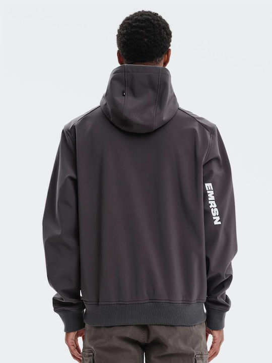 Winter Jacke Bomber Wasserdicht und Winddicht Gray