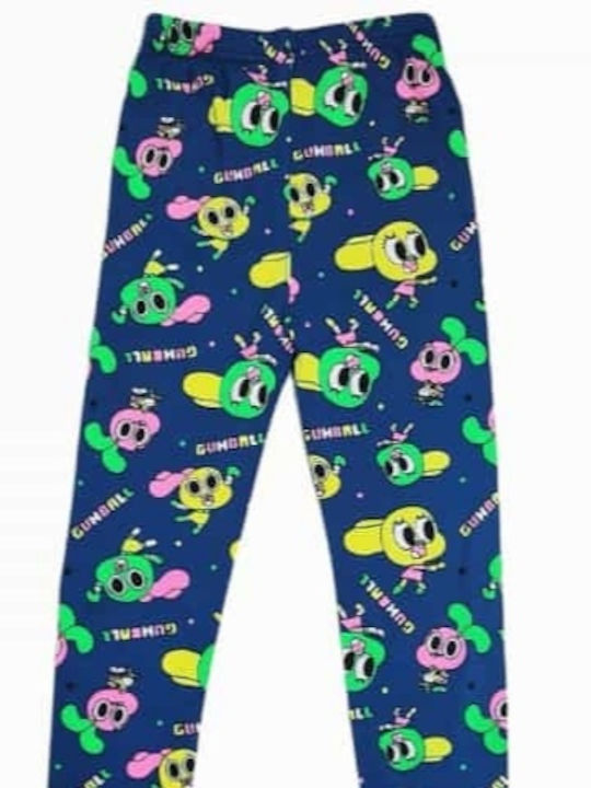 Kinder Leggings Lang Blau
