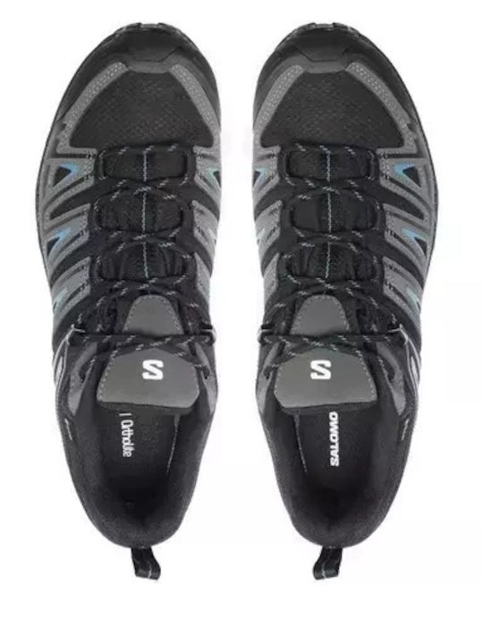 Salomon X Ultra Pioneer Gtx Men's Hiking Shoes Waterproof with Gore-Tex Membrane Black