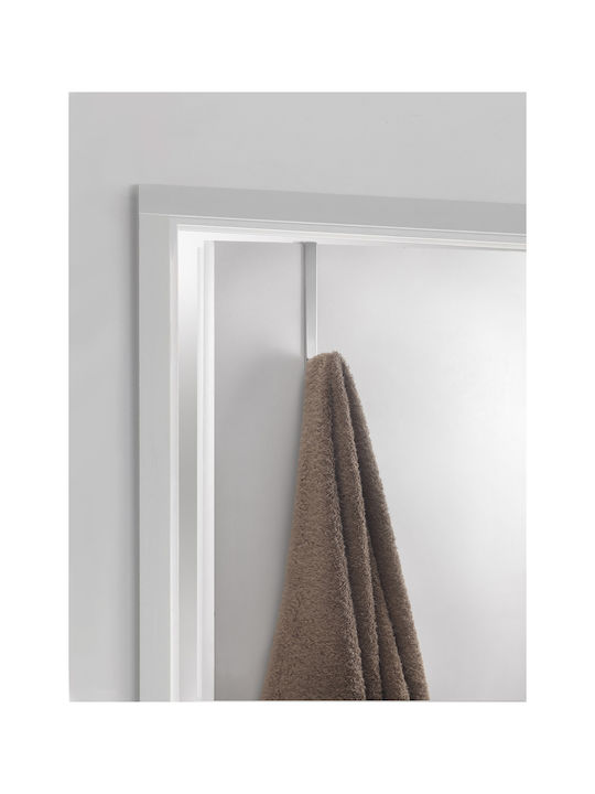 Metaltex 297050 Single Wall-Mounted Bathroom Hook ​16x16cm Silver