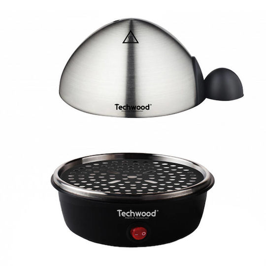 Techwood Cuptor Pentru Gătit Ouă 7 Compartimente 350W Negru
