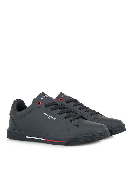 Renato Garini Herren Sneakers Schwarz