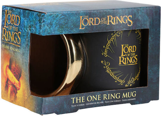 Paladone Ring Shaped Κούπα Κεραμική Μαύρη 500ml Paladone Ring Shaped Κούπα Κεραμική Μαύρη 500ml