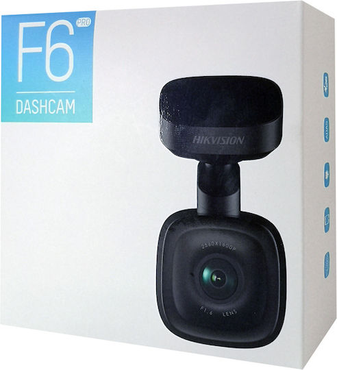 Hikvision F6 Pro 1600P Windshield Car DVR with Adhesive Tape