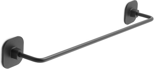 Gedy Ράγα Μπάνιου Μονή Επιτοίχια με Βίδες ​45x45cm Inox Μαύρη