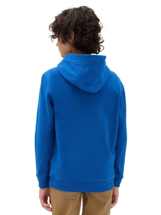 Vans Kids Sweatshirt with Hood and Pocket Blue