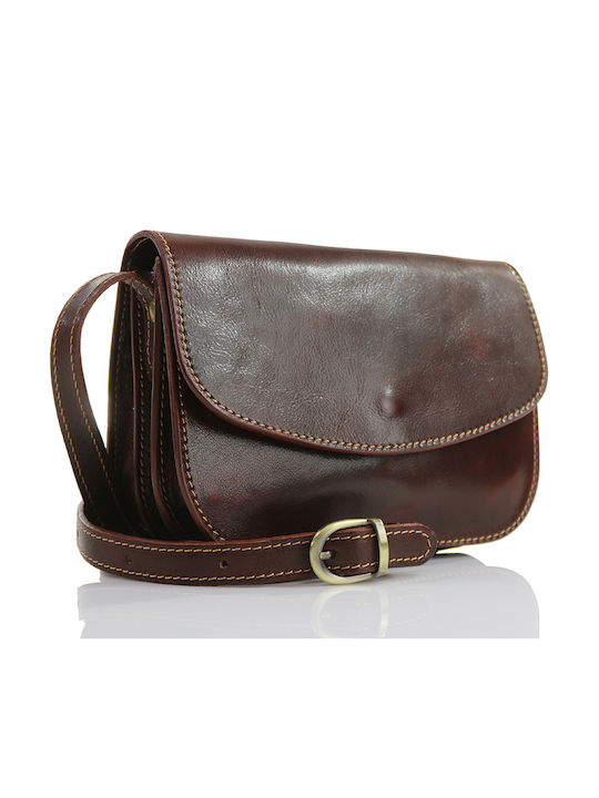 Passaggio Leather Women's Leather Shoulder Bag Brown