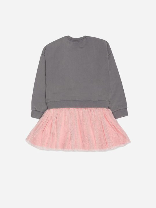 Tuc Tuc Kids Dress Tulle Gray