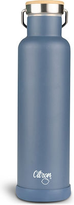 Citron Bottle Thermos Stainless Steel Blue 750ml