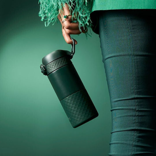Ion8 Sticlă Termos Oțel Inoxidabil Fără BPA 360ml Verde
