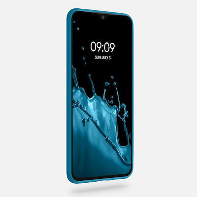 KWmobile Silicone Back Cover Blue (Redmi 9C)