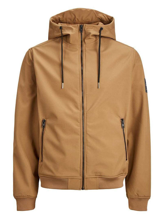 Winter Jacket Softshell Waterproof and Windproof Otter